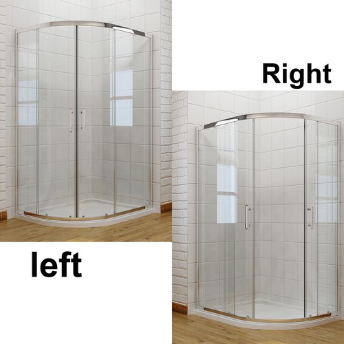 Quadrant shower enclosure - enclosure, and