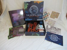 FREE POST brand new The Crystal Maze Board Game -  2+ players 10 to adult