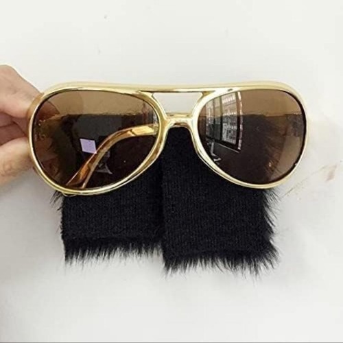 Sunglasses with attached - sunglasses,