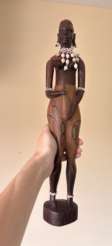 Large african carved - large,