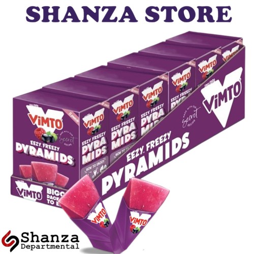 Vimto ice pops triangle freeze - triangle,