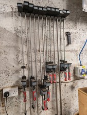 Axminster Professional Parallel Jaw Clamp 12 plus wall hanger 