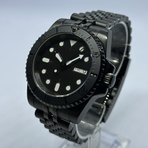 Seiko nh36 black diver - nh36, mod