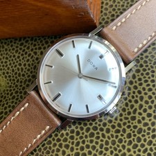 NOS DOXA Ref. 10346-1 Cal. Stainless Steel Manual Wind Wristwatch