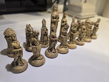 Vintage Medieval Chess Pieces