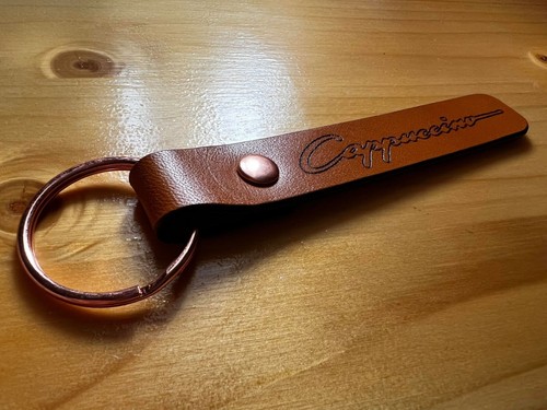 Suzuki cappuccino leather key - leather,