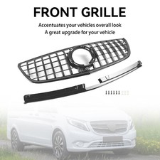 Black Front Grille Grill Fit