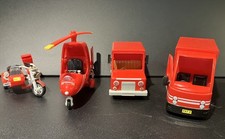 Postman Pat Toys Van Helicopter Royal Mail Van - Missing door - No Figures