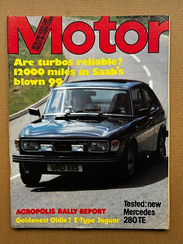 Saab turbo motor magazine - 99,