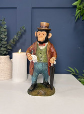 Dapper Monkey in Suit Ornament
