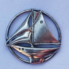 Sterling Silver Brooch Regatta