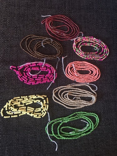 African waist beads various - african,