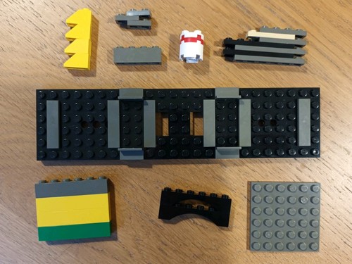 Lego cargo train 4512 wagon - lego,