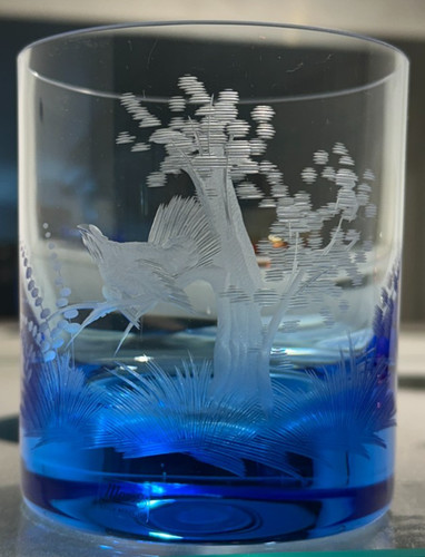 Moser cobalt blue crystal - blue,