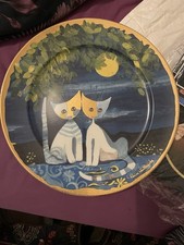 Rosina Wachtmeister Cat Plate