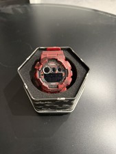 Casio G-Shock Red Camouflage