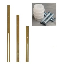 24" Inch Headboard struts legs 1 Pair Wooden legs drilled slotted MULTI FIX