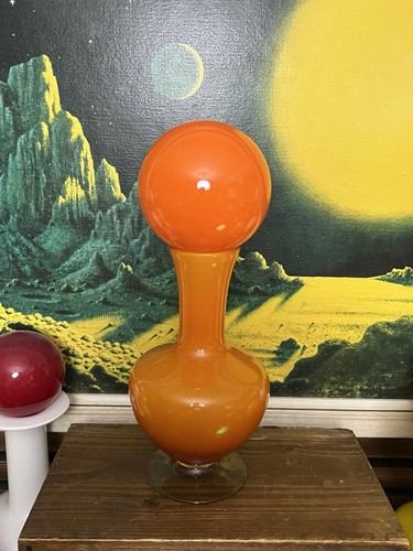 Vintage space age - space, orange