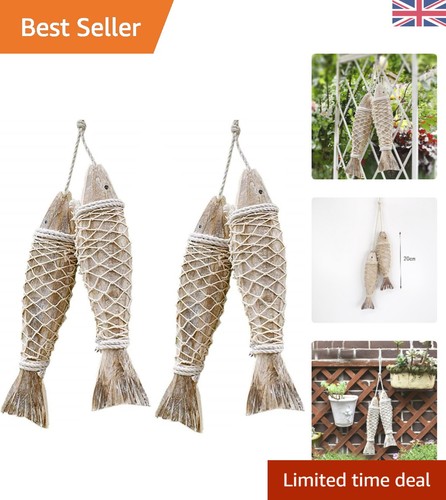 Lightweight wooden fish wall - wooden,
