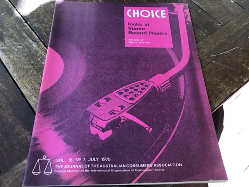 Vintage choice magazine 1970s - magazine,
