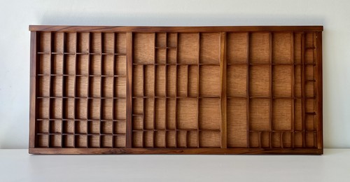 Vintage letterpress wooden - vintage,
