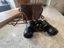 Ross London Stepruva Binoculars 9x35 with original leather and neck straps