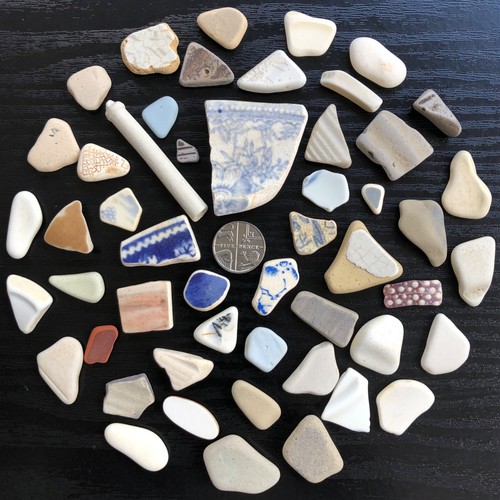 Pieces sea pottery - 50,