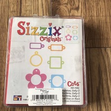  Sizzix originals die bookplate design card  craft making cutting die