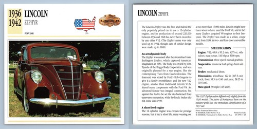 Lincoln zephyr 1936 - -,
