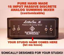 Order Your Analog Studio