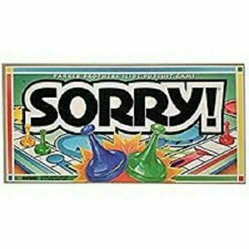Parker brothers sorry board - brothers,