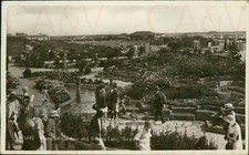 Skegness Waterfall Gardens & Boating Lake 1934 Real Photo H Coates 1642