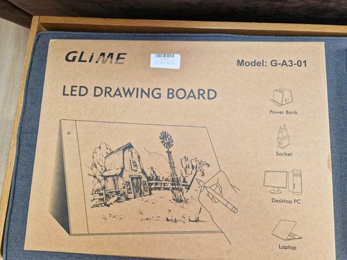 Glime led drawing - led, model