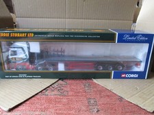 Corgi CC13207 Eddie Stobart DAF XFSpace Cab & Flat Trailer