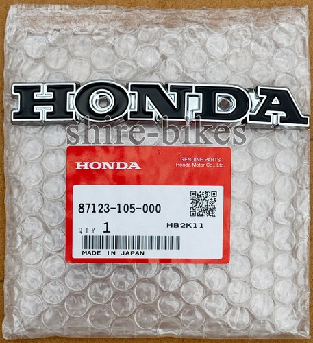 New genuine honda metal - new, curved