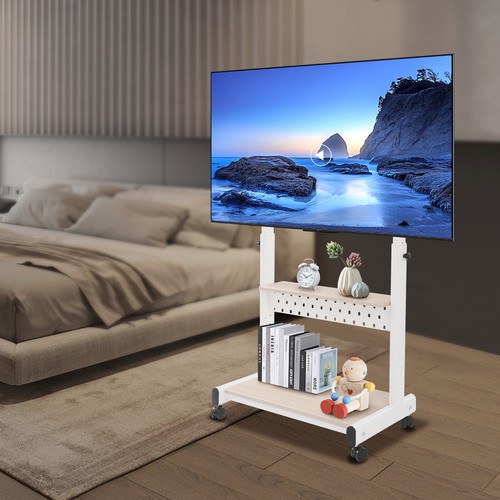 Modern stand with wheels - tv,