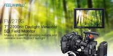 FEELWORLD FW279S 7 Inch 2200nit Daylight Viewable Camera Field Monitor