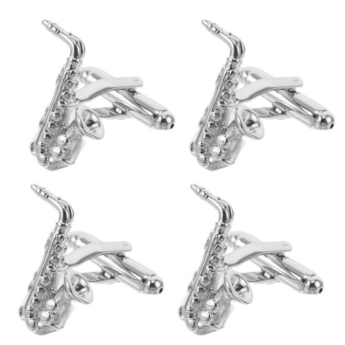 4pcs music saxophone brooch - saxophone,