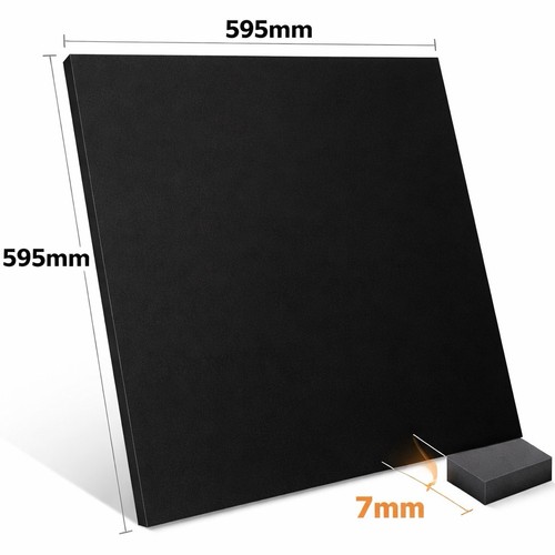 Black suspended vinyl - suspended,