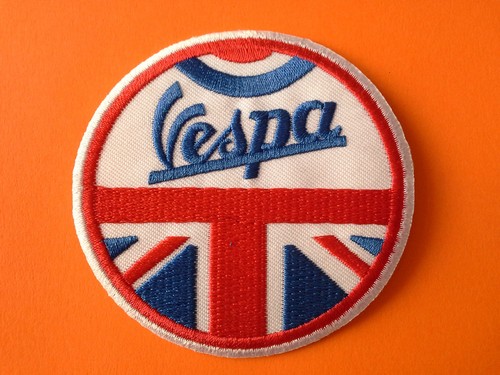 Vespa scooter patch sew iron - /,