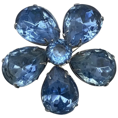 Vintage coro blue prong set - vintage,