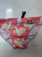 Men’s Boy’s Budgy Smugglers Swim Wear Gym Pool Small 30” cockatoo BNWOT Rugby