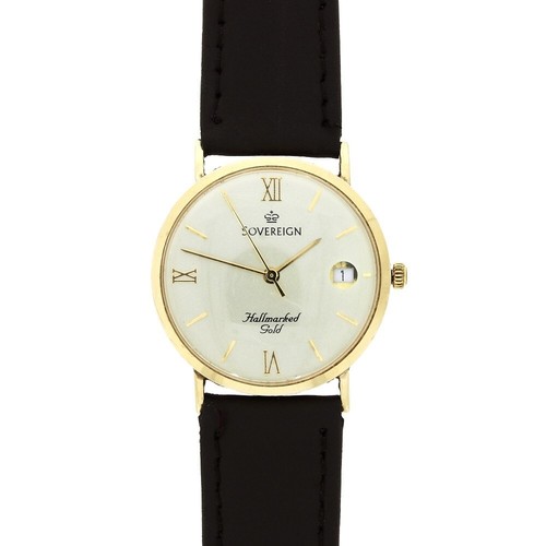 9ct gold sovereign ladies - 9ct,