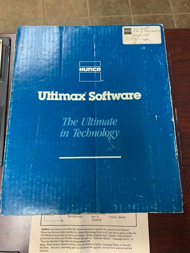 Hurco ultimax software - hurco, upgrade