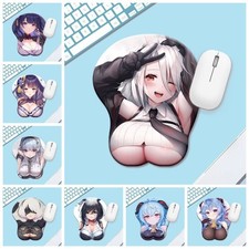 Beauty Chest 3D Breast Mousepad 3D Stereo Mouse Mat Anime 3D Mouse Pad Office