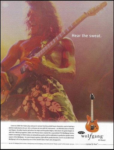 Eddie van halen signature - van,