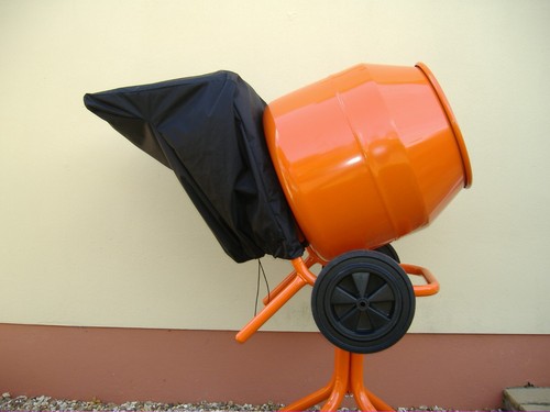 Concrete mixer weather cover - concrete,