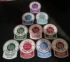 Langwith Brewing Company Set Of Ten Beer Pump Clips