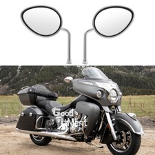 Motorcycle Rearview Side Mirrors For Indian Roadmaster Dark Horse Classic Elite