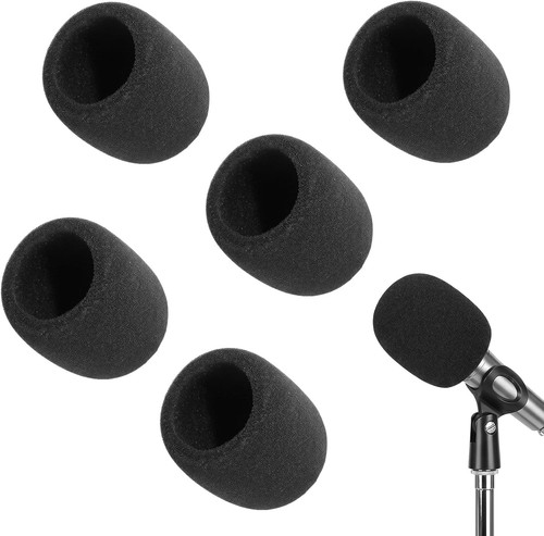 5pcs microphone foam cover mic - 5pcs, cover,mic